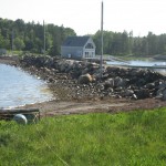 Oak Island causeway