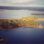 Aerial image by Ralph Keeping who flew over Oak Island