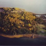 Aerial image by Ralph Keeping who flew over Oak Island