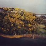 Aerial image by Ralph Keeping who flew over Oak Island