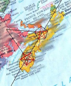 John Coleman mapped every location with the word "cross" in the title