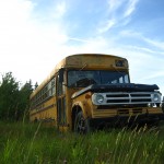 Old school bus, Oak Island