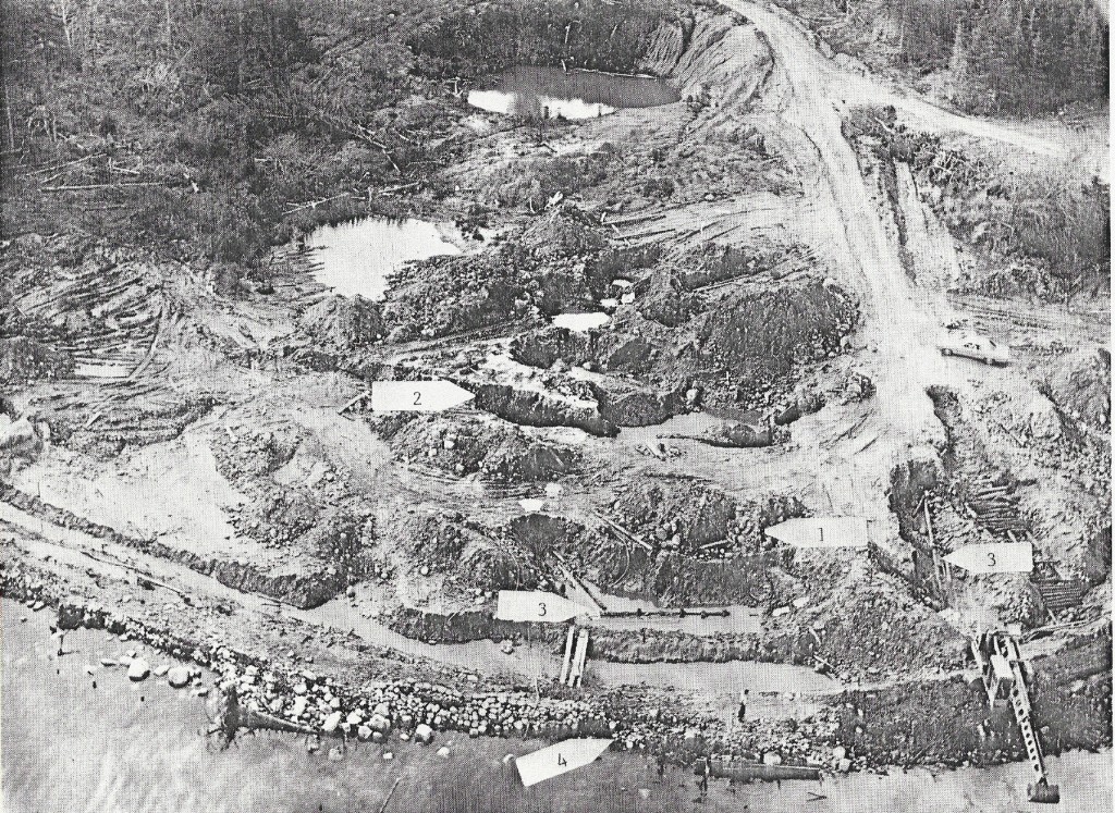 Robert Dunfield's aerial photo of Smith's Cove, Oak Island